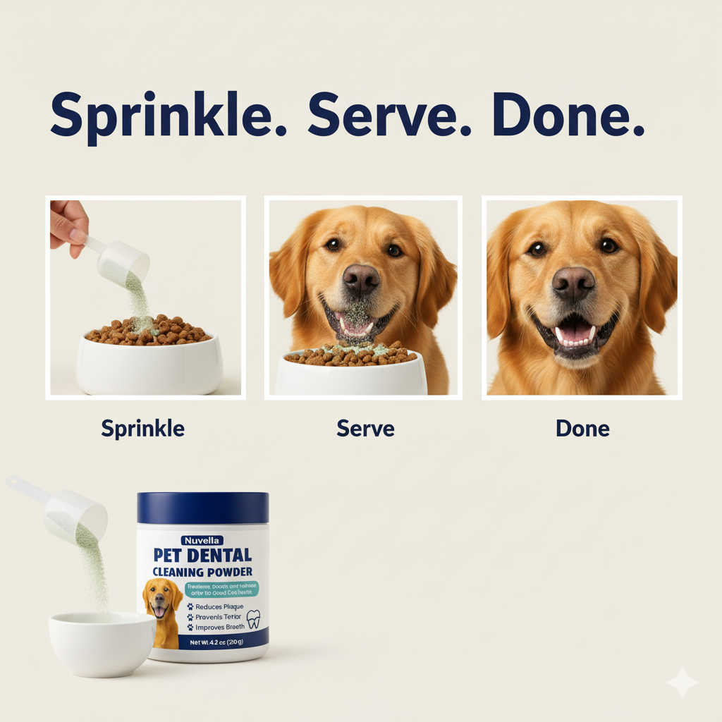 Nuvella™ Pet Dental Powder