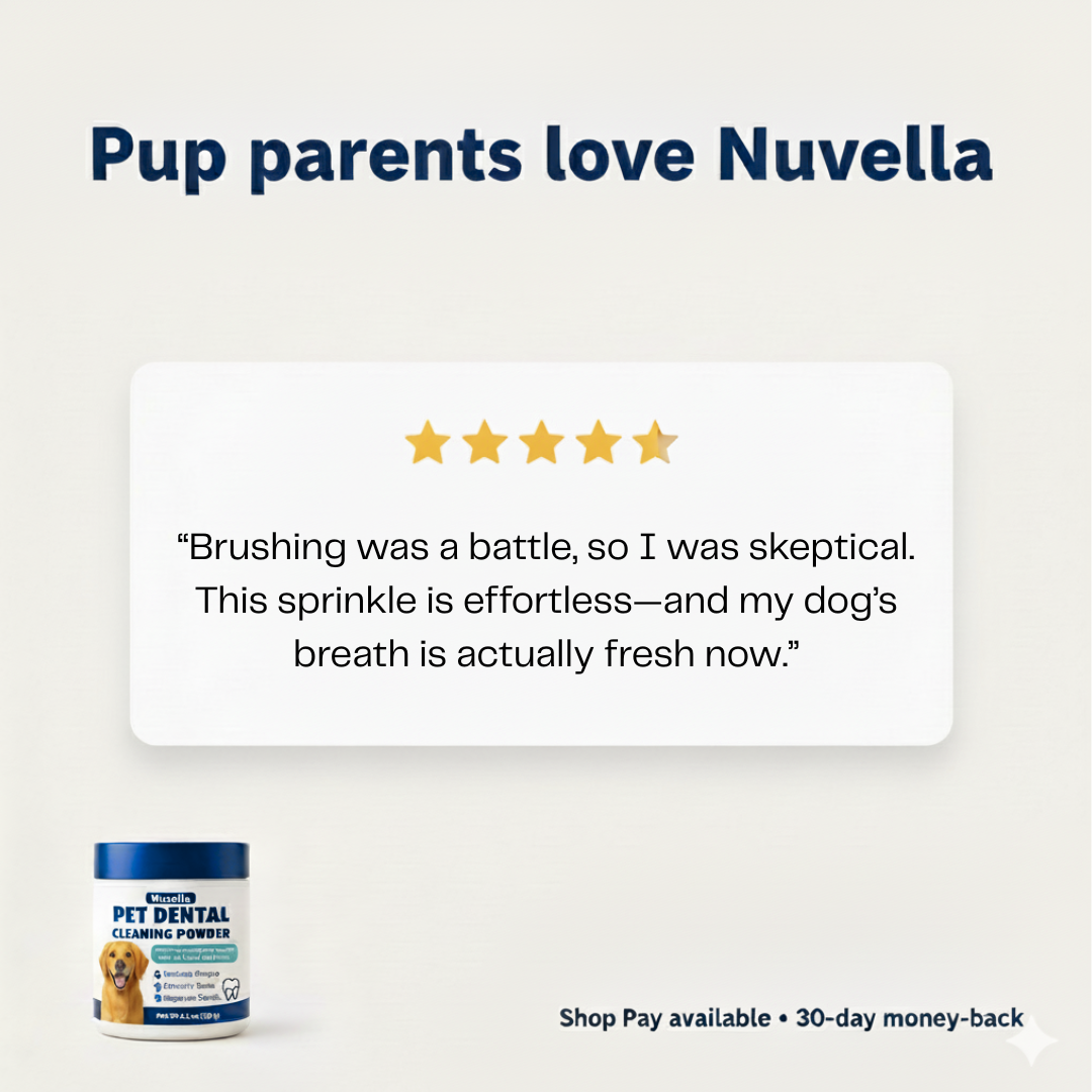 Nuvella™ Pet Dental Powder