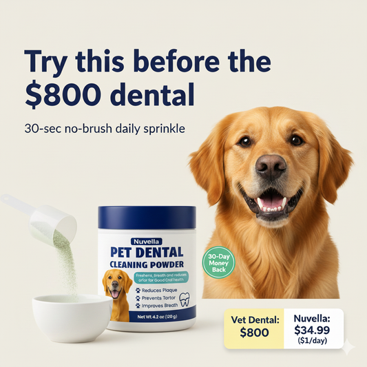 Nuvella™ Pet Dental Powder
