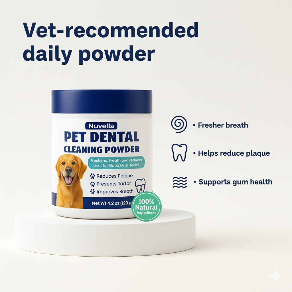 Nuvella™ Pet Dental Powder