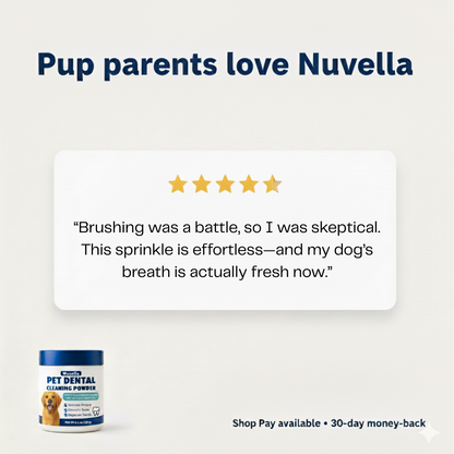 Nuvella™ Pet Dental Powder